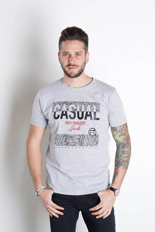 Ανδρικό T-shirt Casual MFG