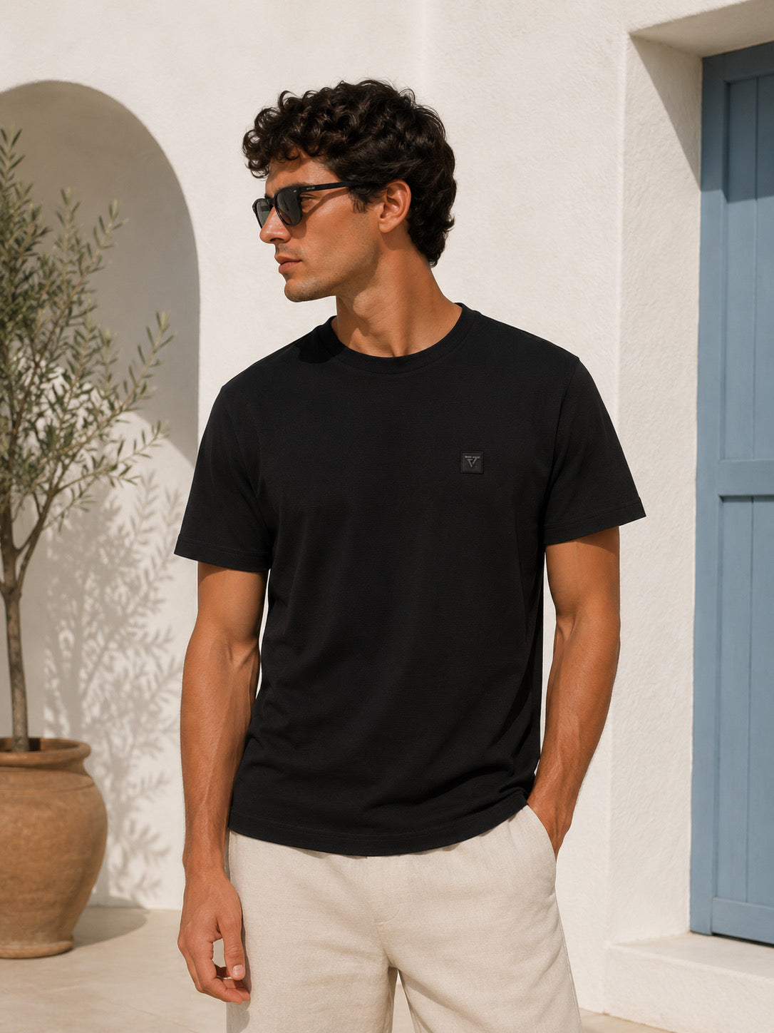 Ανδρικό T-shirt Waffle MFG