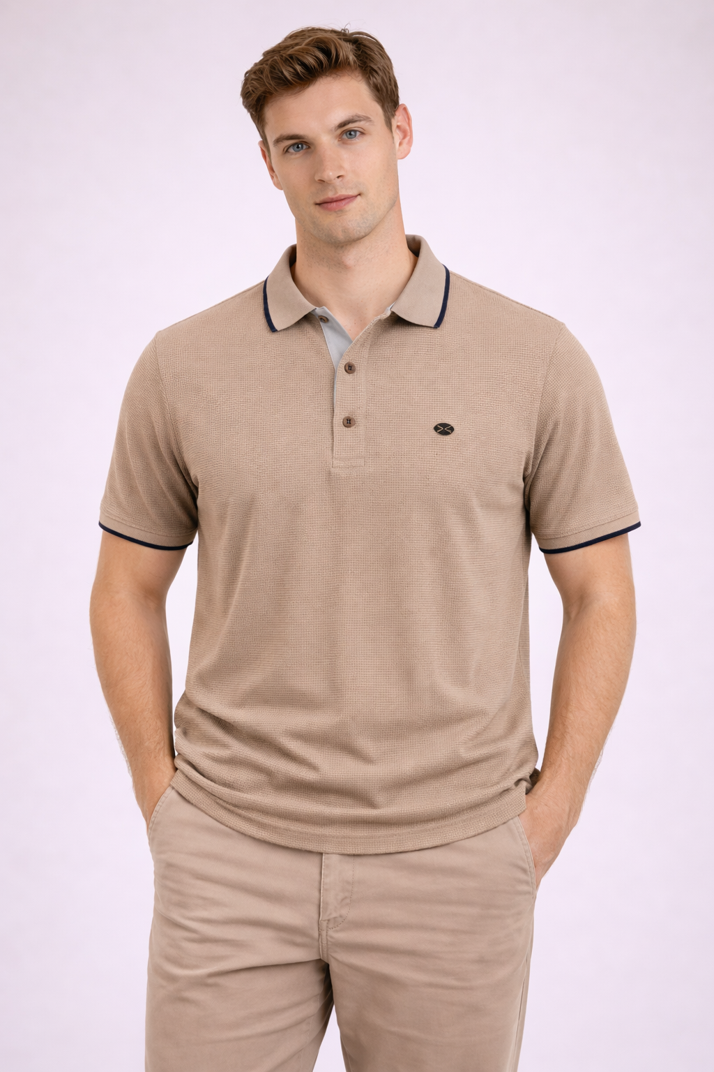 Ανδρικό Polo Waffle Patilet MFG