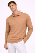 Ανδρικό Μακριμάνικο Polo Button MFG