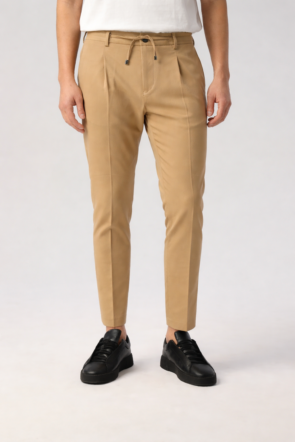 Ανδρικό Παντελόνι Υφασμάτινο Comfort Beige MFG