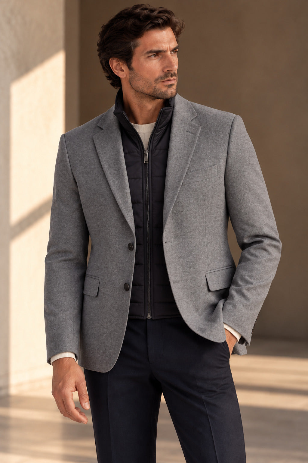 Ανδρικό Σακάκι FakeVest Soft MFG