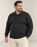 Ανδρική Μπλούζα Polo Waffle MFG Bigsize