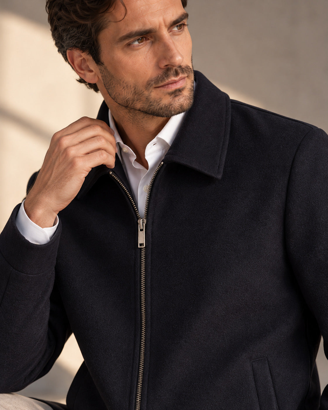 Ανδρικό Σακάκι Casual Μάλλινο Wool MFG
