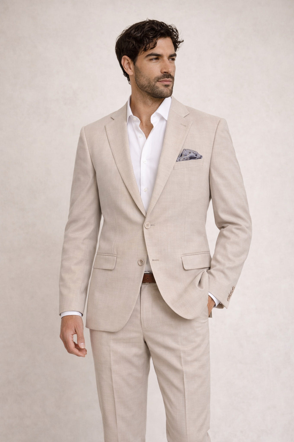 Ανδρικό Κοστούμι Crema MFG