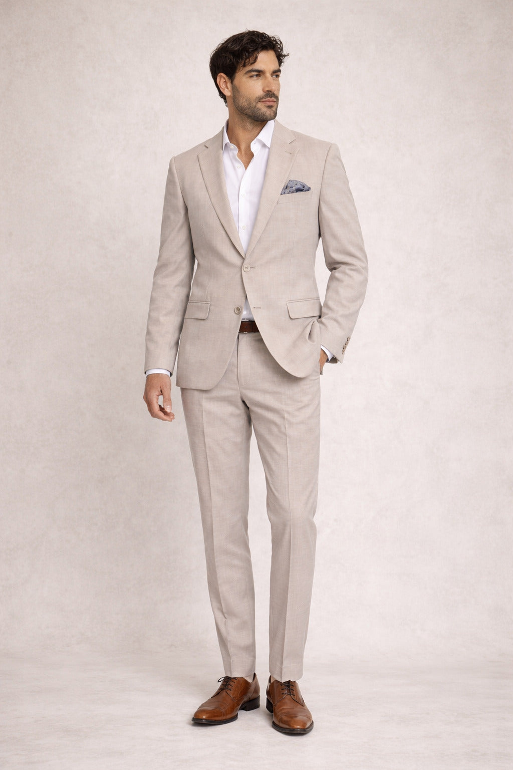 Ανδρικό Κοστούμι Crema MFG