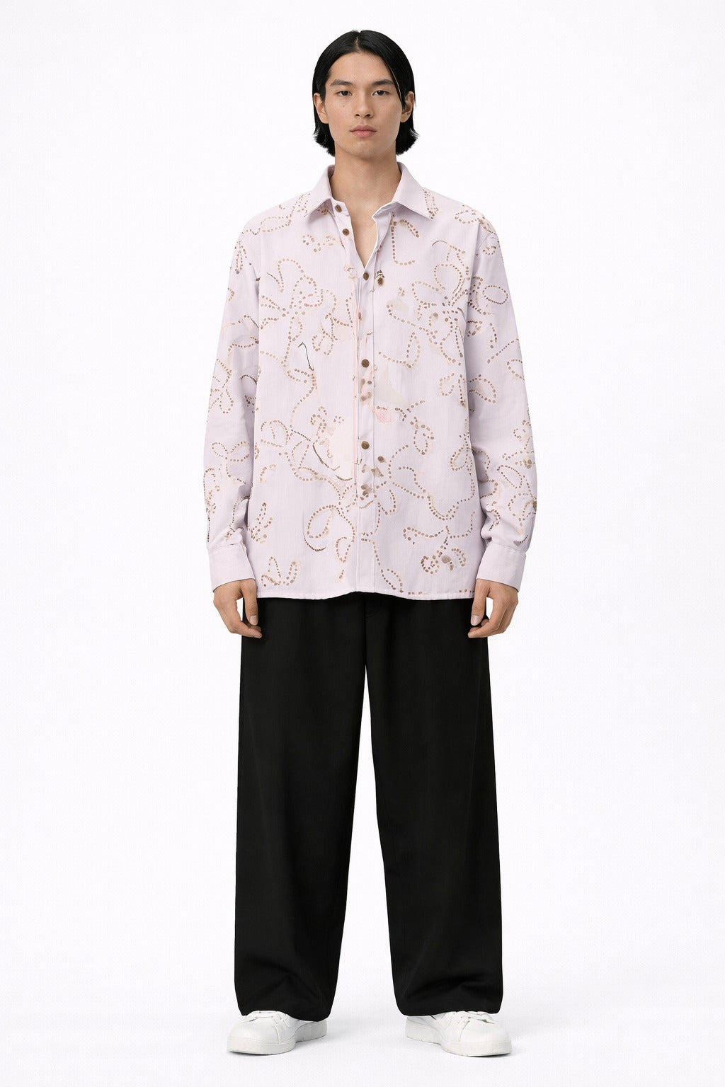 Ανδρικό Πουκάμισο Over Island Pattern MFG