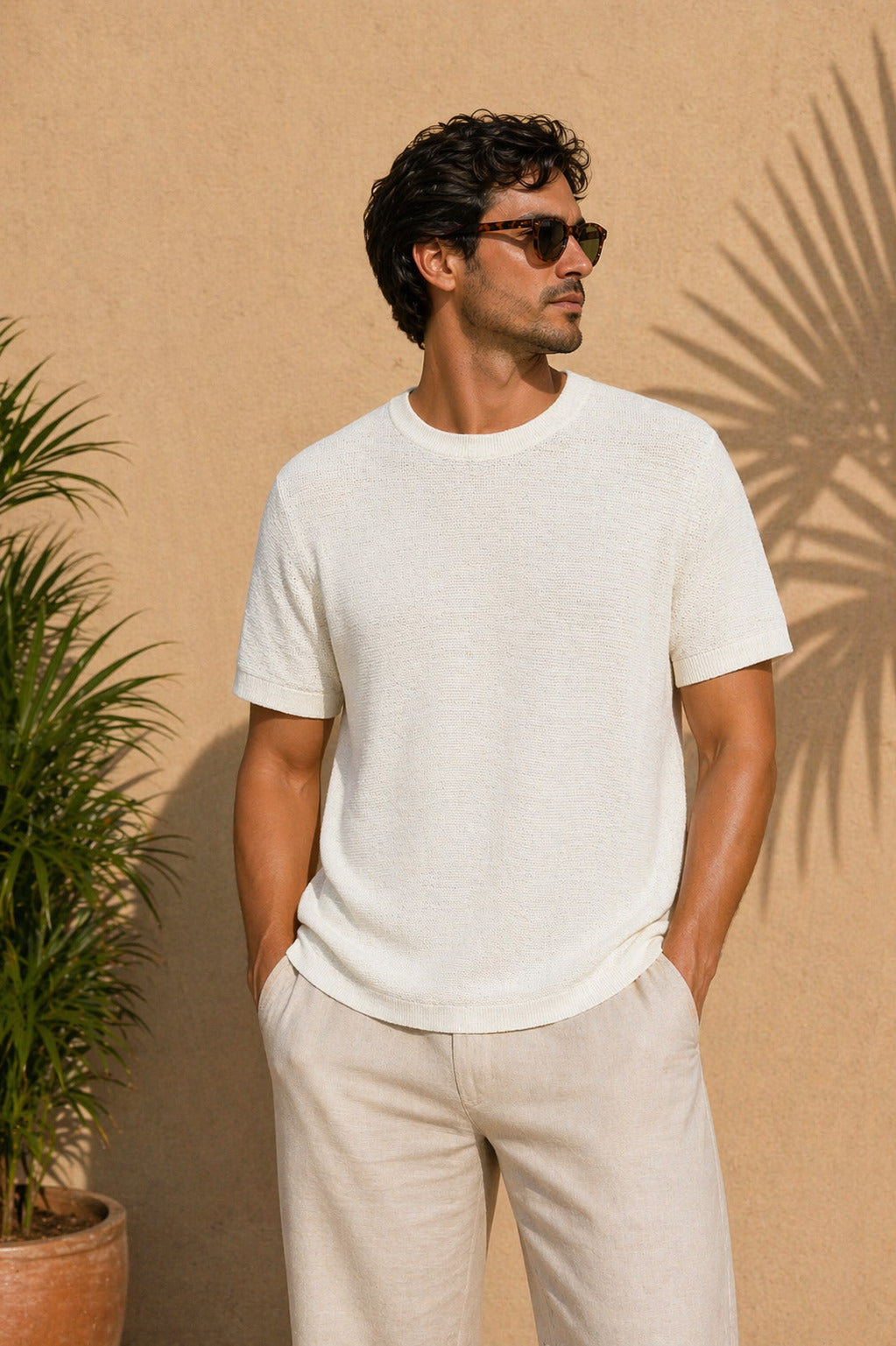 Ανδρικό T-shirt Πλεκτό Sagre MFG