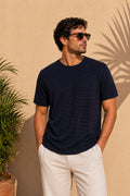 Ανδρικό T-shirt Πλεκτό Wave MFG