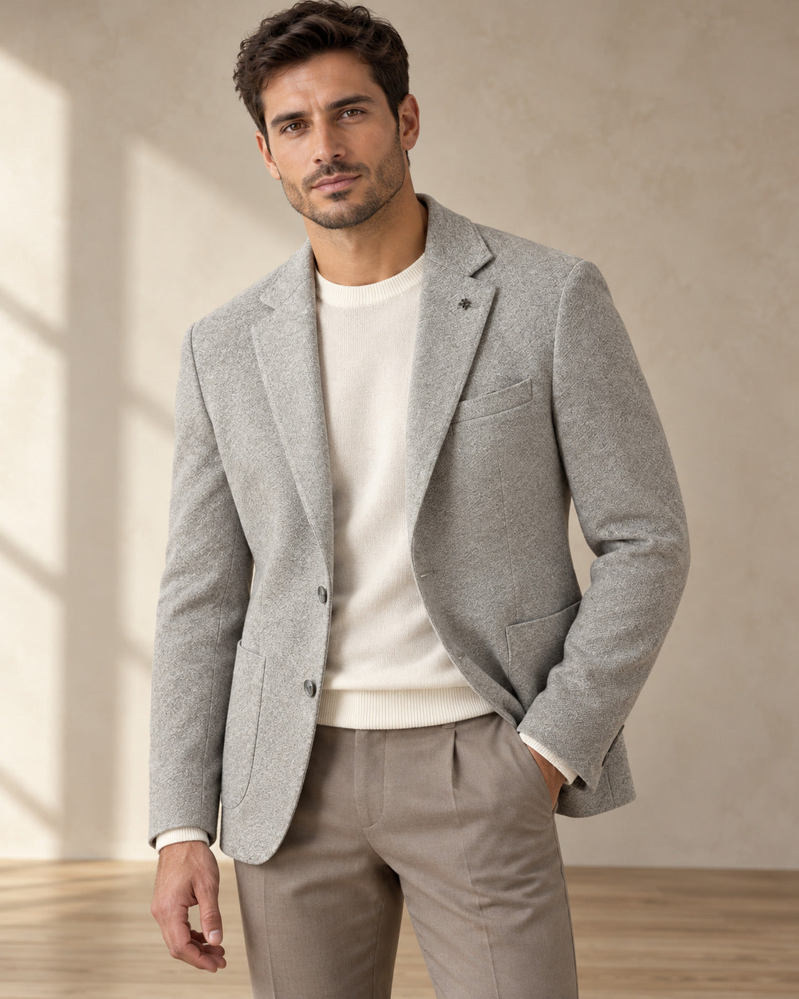 Ανδρικό Σακάκι Wool Blend  MFG