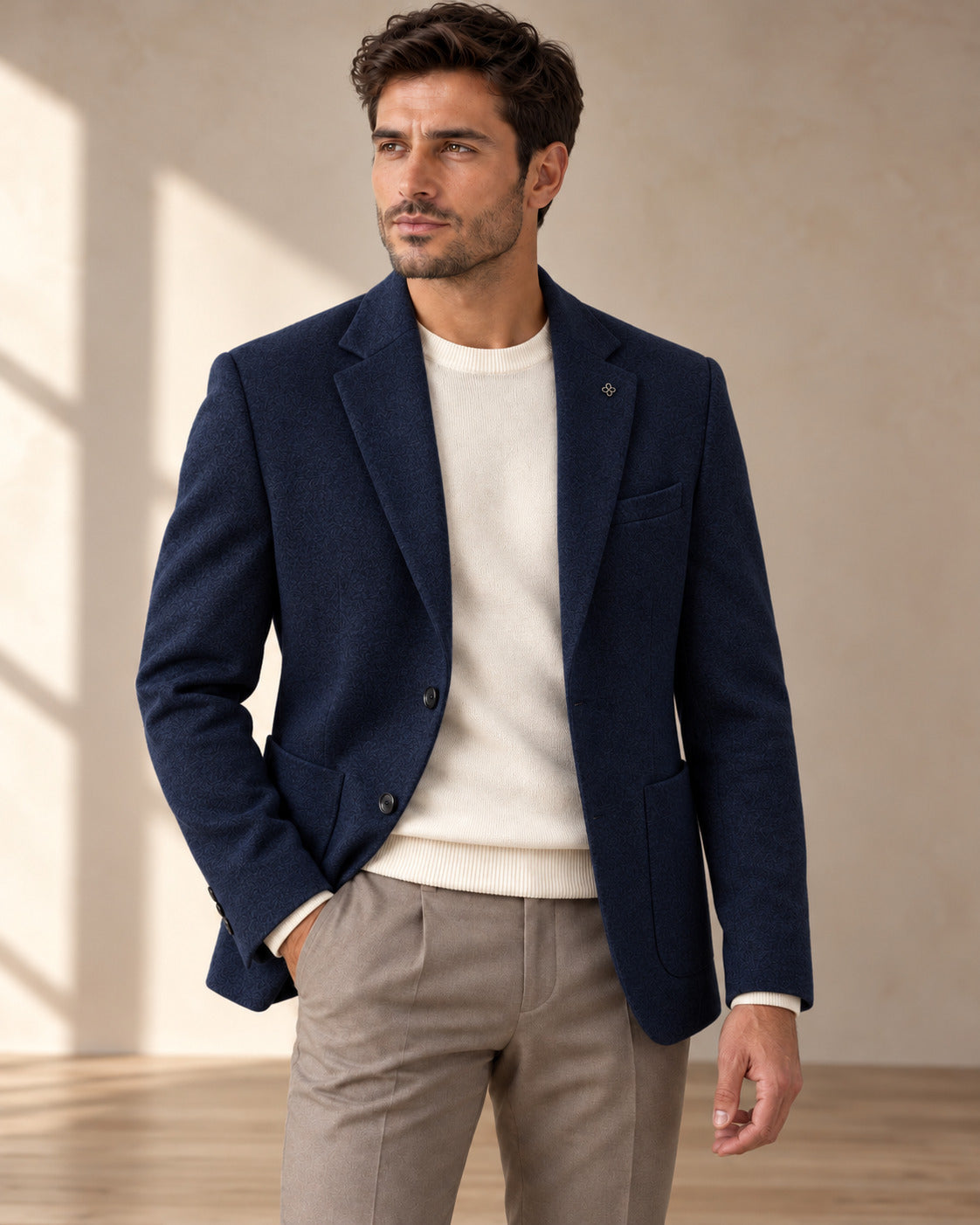 Ανδρικό Σακάκι Wool Blend  MFG