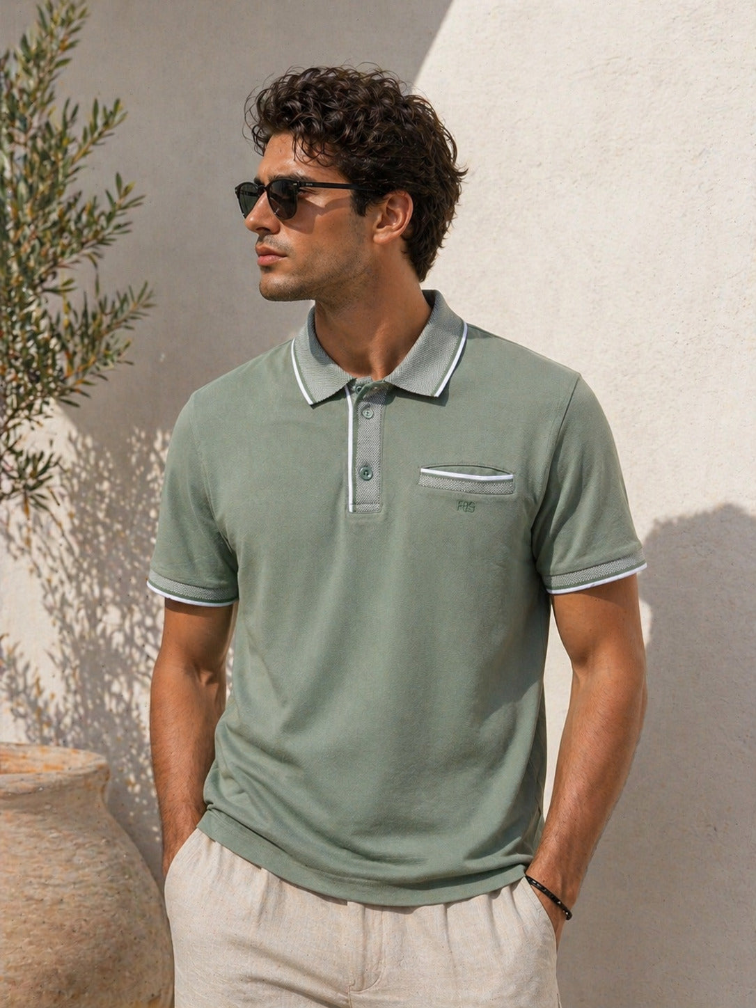 Ανδρικό Polo Pocket NS MFG