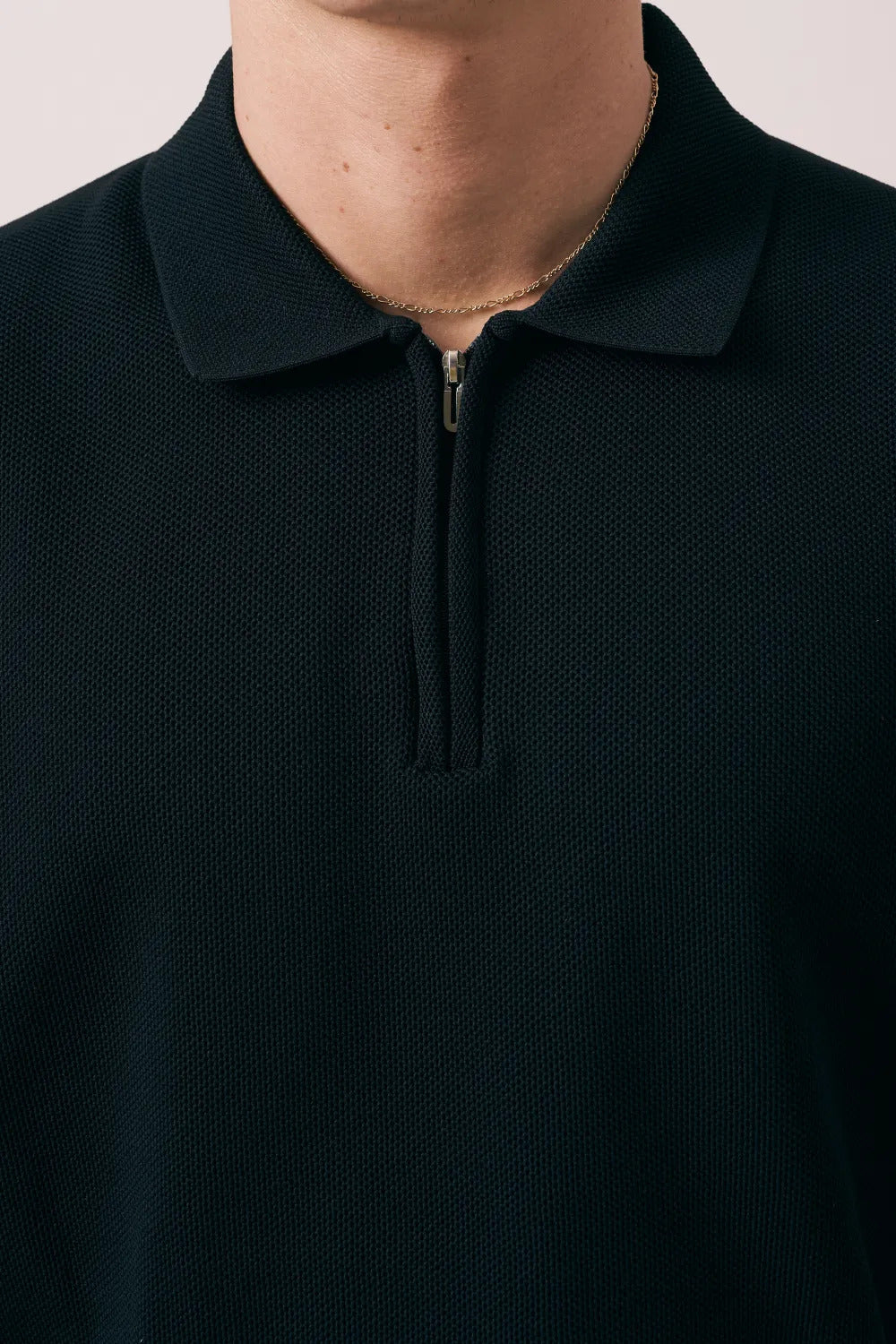 Ανδρική Polo Μπλούζα Zipper MFG