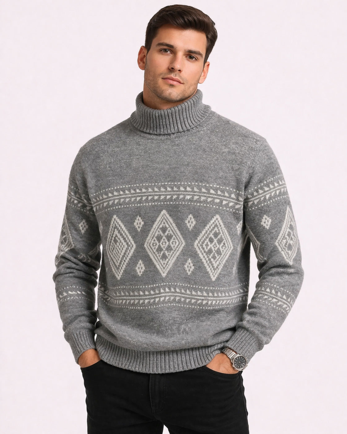 Ανδρική Πλέκτη Μπλούζα Ζιβάγκο Romvos MFG