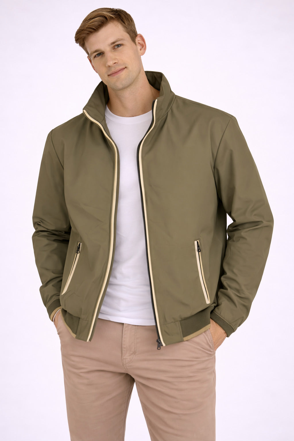 Ανδρικό Μπουφάν Bomber Double Details MFG