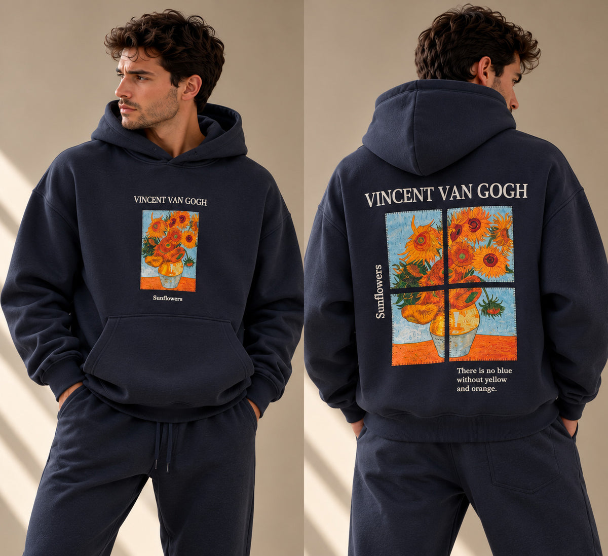 Ανδρικό Φούτερ Graphic Oversized 5202 MFG