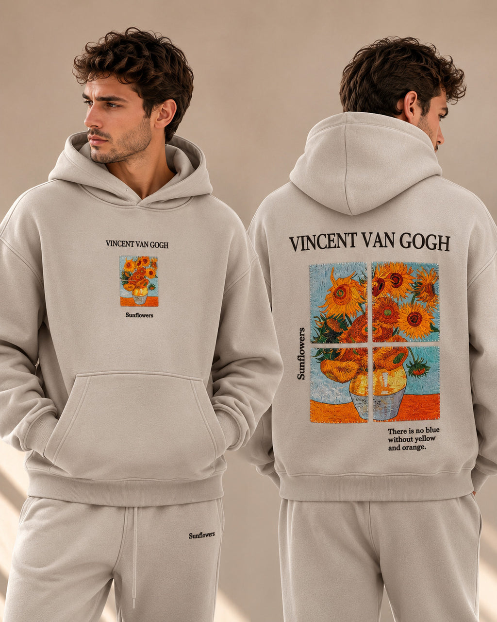 Ανδρικό Φούτερ Graphic Oversized 5202 MFG