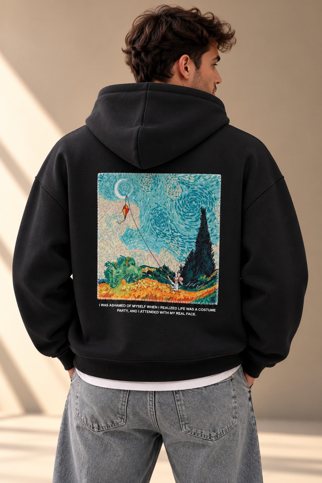 Ανδρικό Φούτερ Graphic Oversized 5203 MFG
