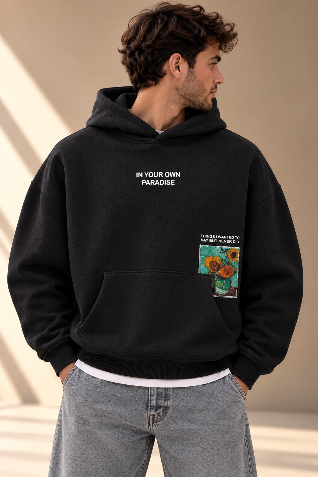 Ανδρικό Φούτερ Graphic Oversized 5203 MFG