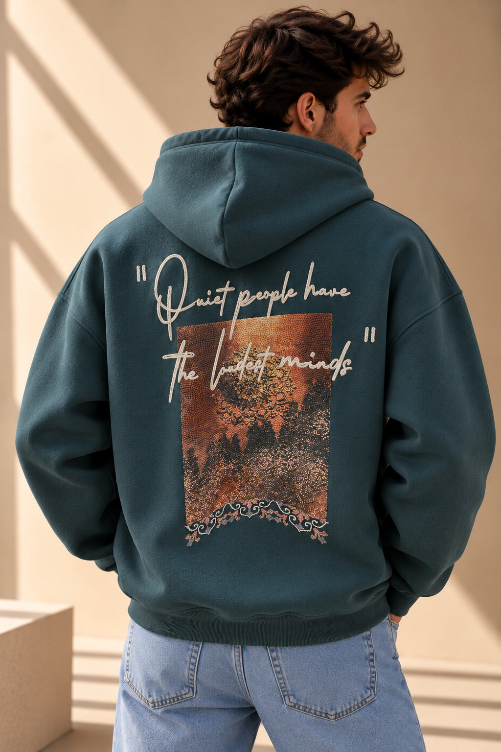 Ανδρικό Φούτερ Graphic Oversized 5214 MFG