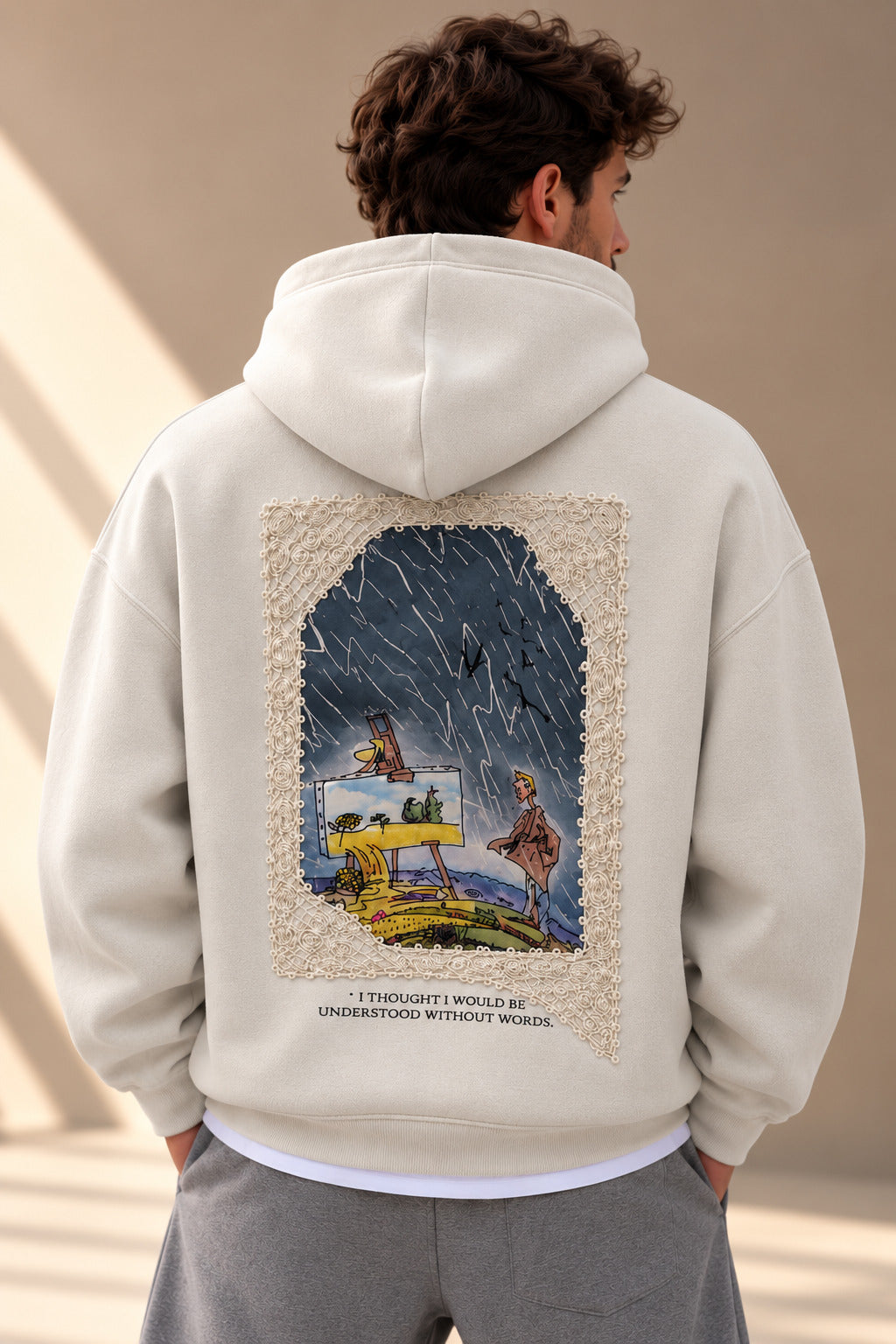Ανδρικό Φούτερ Graphic Oversized 5222 MFG