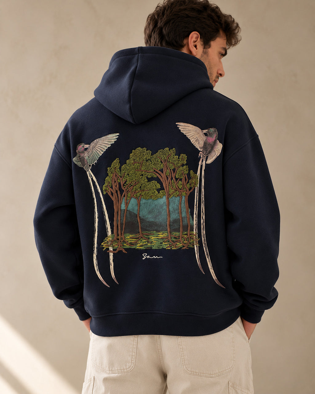 Ανδρικό Φούτερ Graphic Oversized 5257 MFG