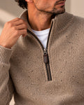 Ανδρική Πλεκτή Μπλούζα Half-Zip Wool Cozy MFG