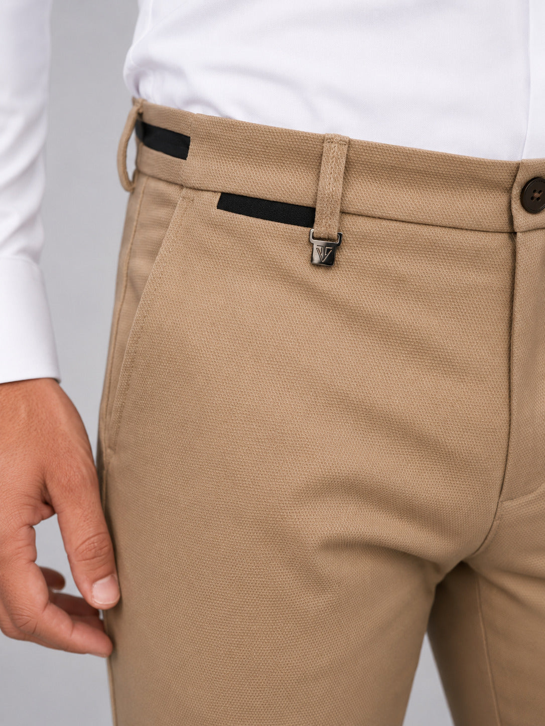 Ανδρικό Παντελόνι Chino πικέ MFG