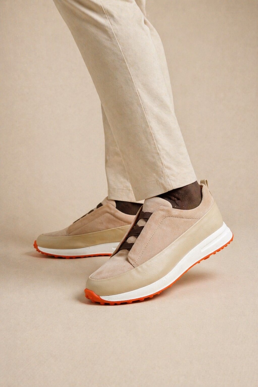 Ανδρικό Δερμάτινο Sneaker Loro MFG