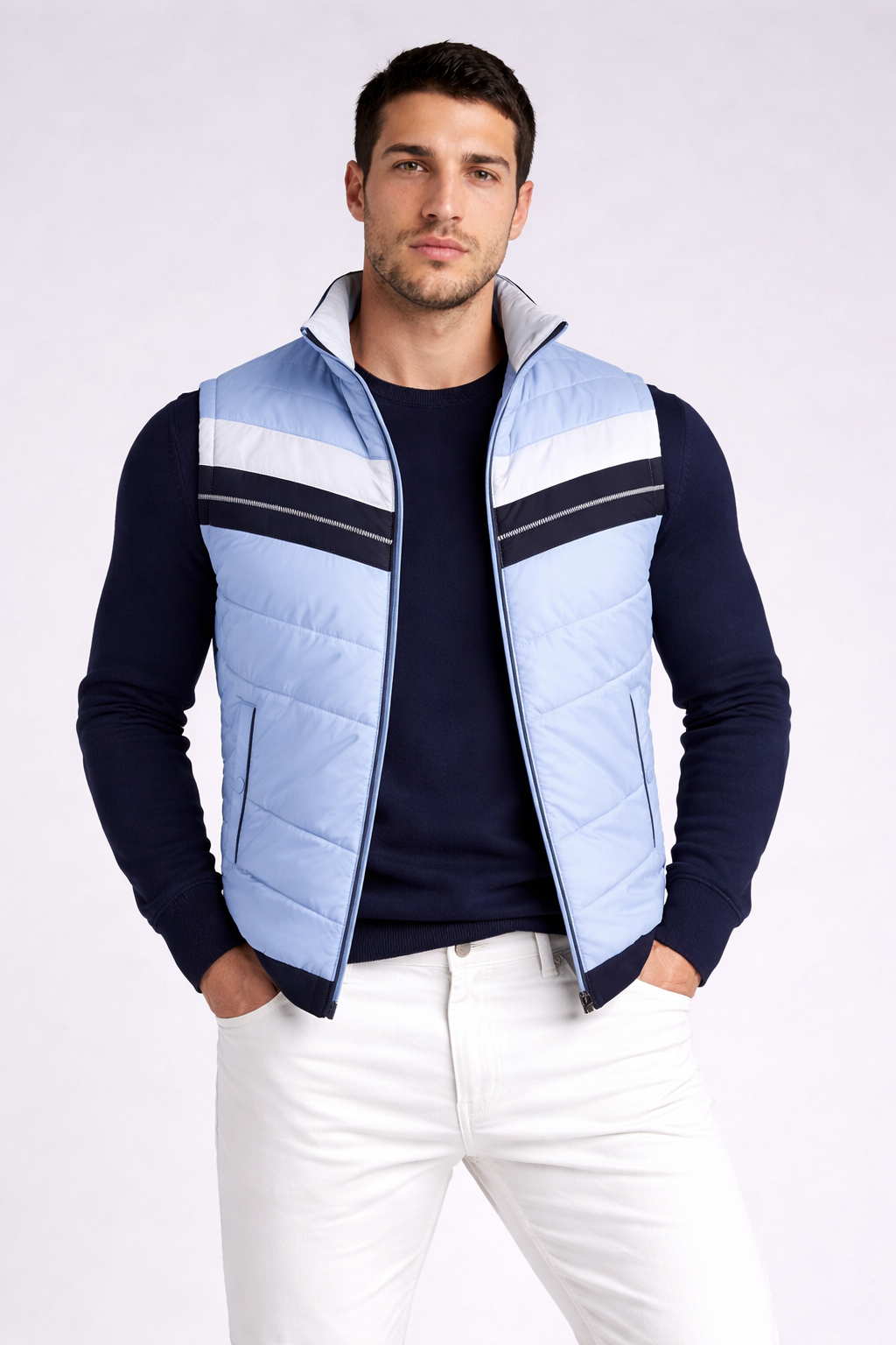 Ανδρικό Αμάνικο Μπουφάν Pattern MFG