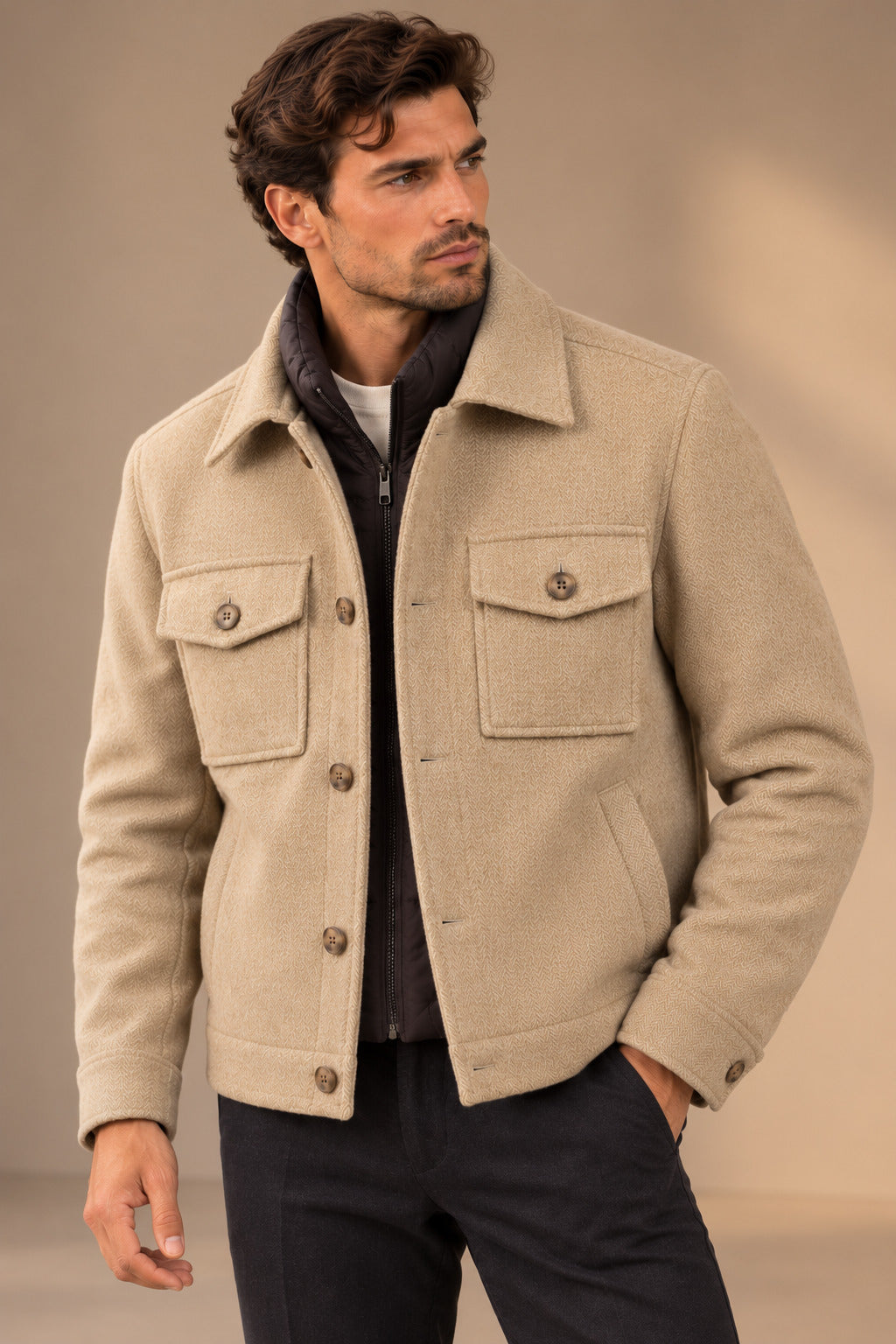 Ανδρικό Over Jacket FakeVest MFG