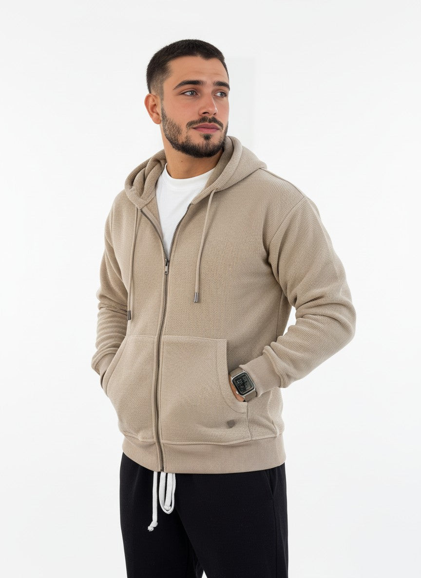Ανδρική Soft Fleece Ζακέτα MFG