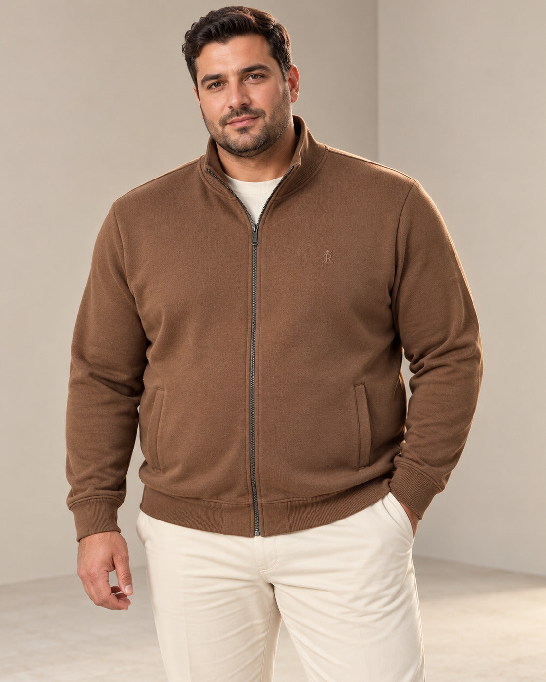 Ανδρική Ζακέτα Cotton MFG Bigsize