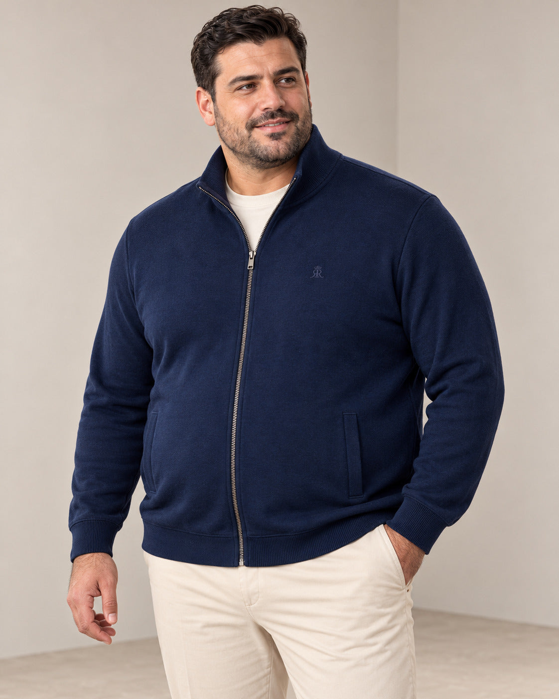 Ανδρική Ζακέτα Cotton MFG Bigsize