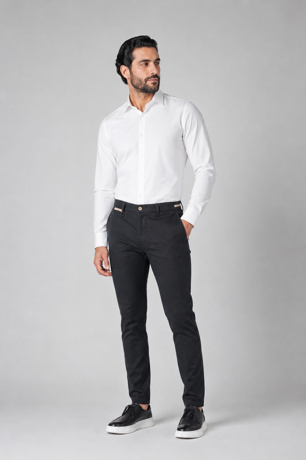 Ανδρικό Παντελόνι Chino πικέ MFG