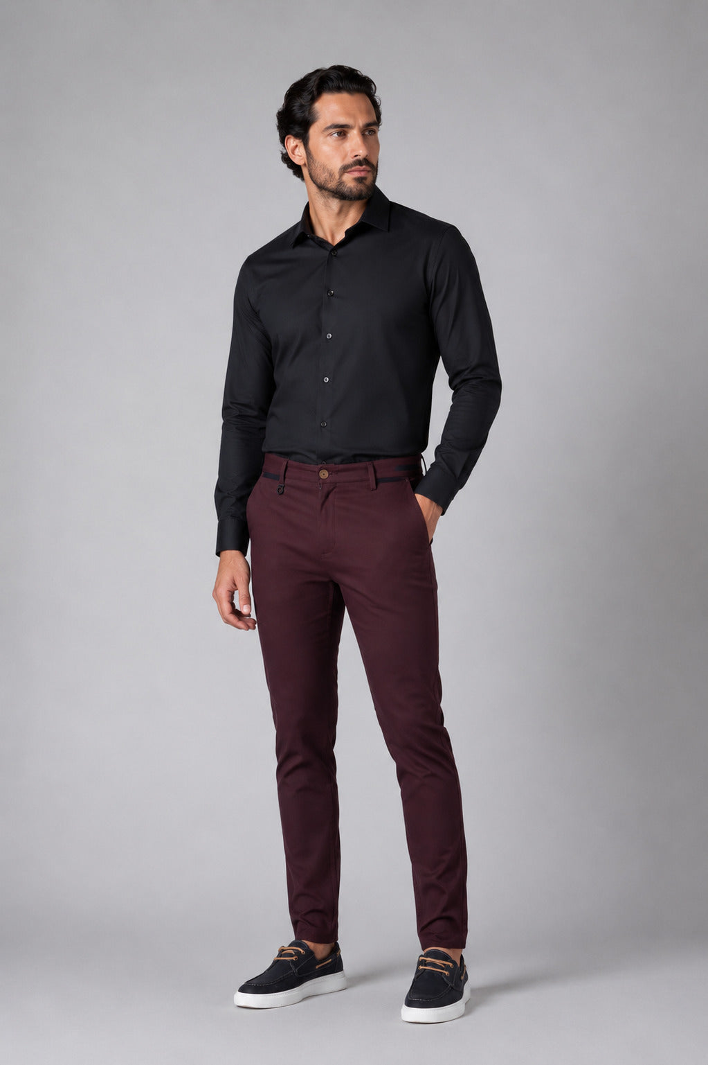Ανδρικό Παντελόνι Chino πικέ MFG