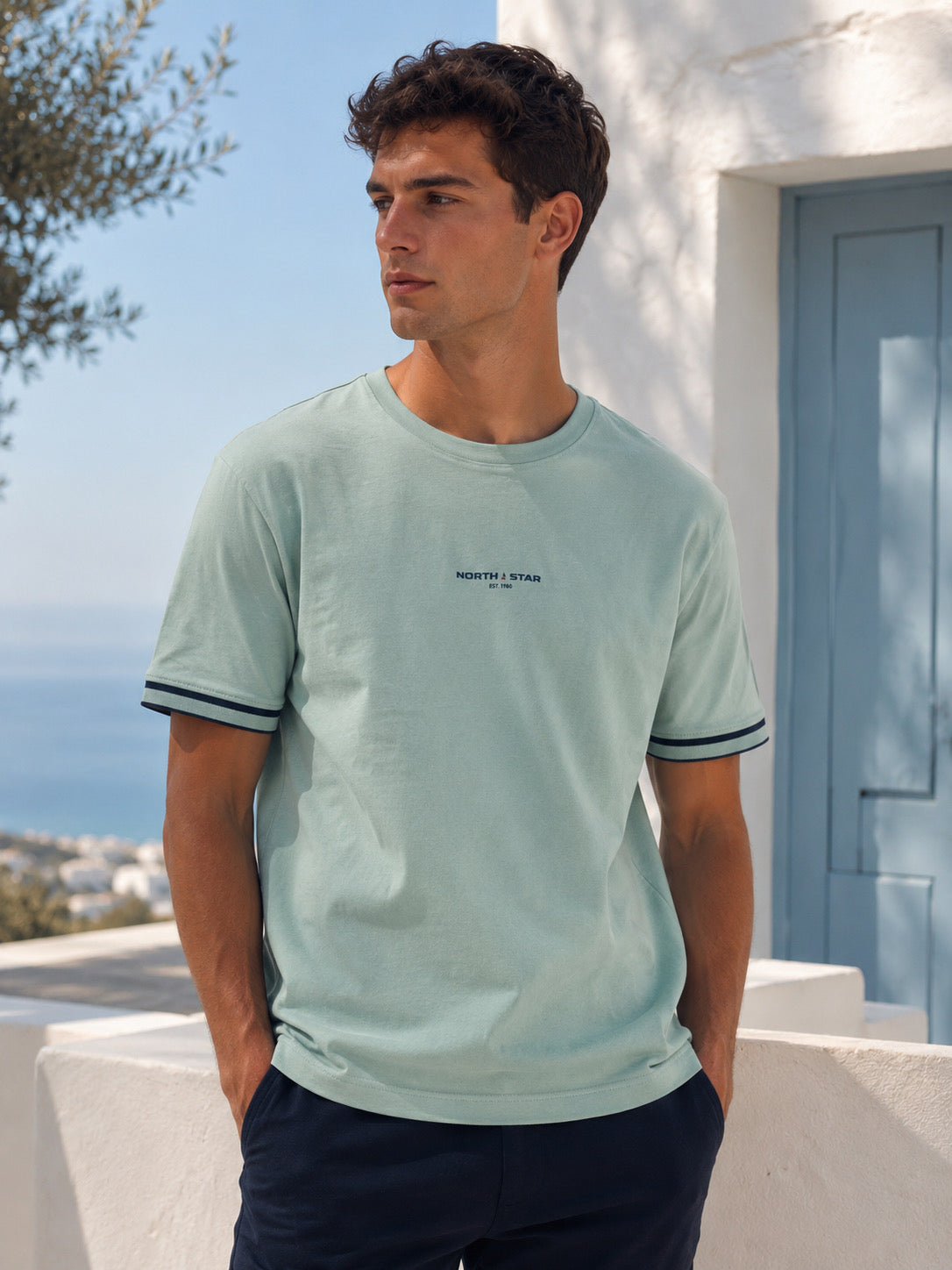 Ανδρικό T-shirt Central Logo NS MFG