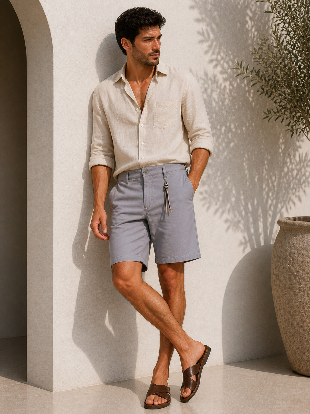 Ανδρική Chino Βερμούδα Classico MFG