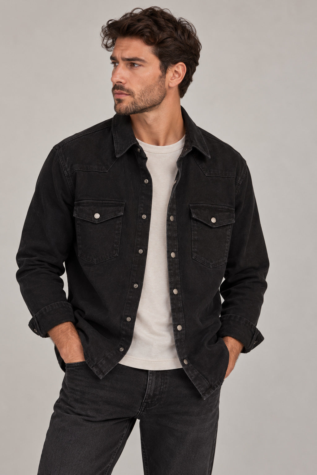Ανδρικό Jean Πουκάμισο OverDenim MFG