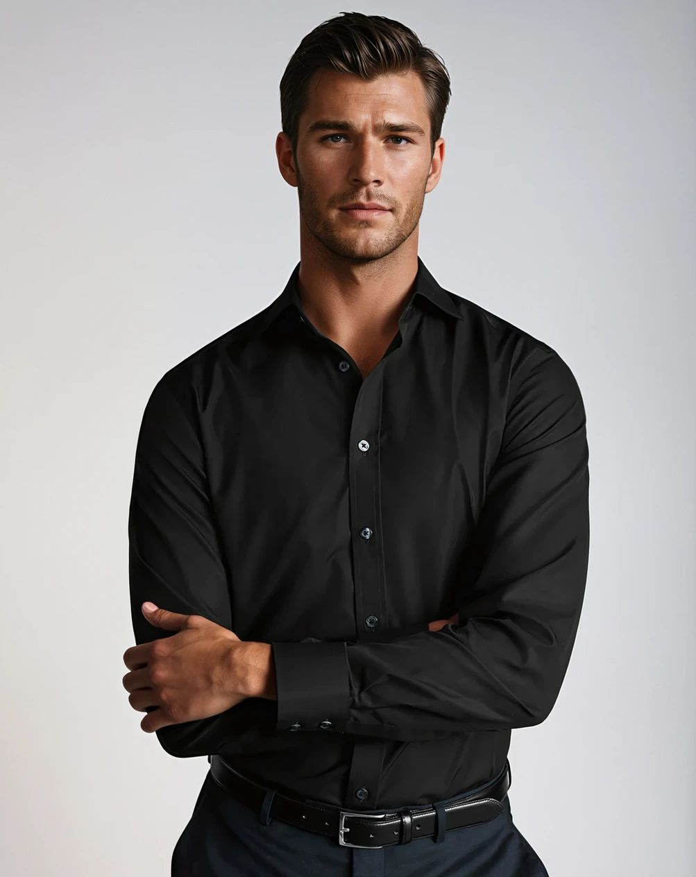 Ανδρικό Πουκάμισο Simple SlimFit MFG