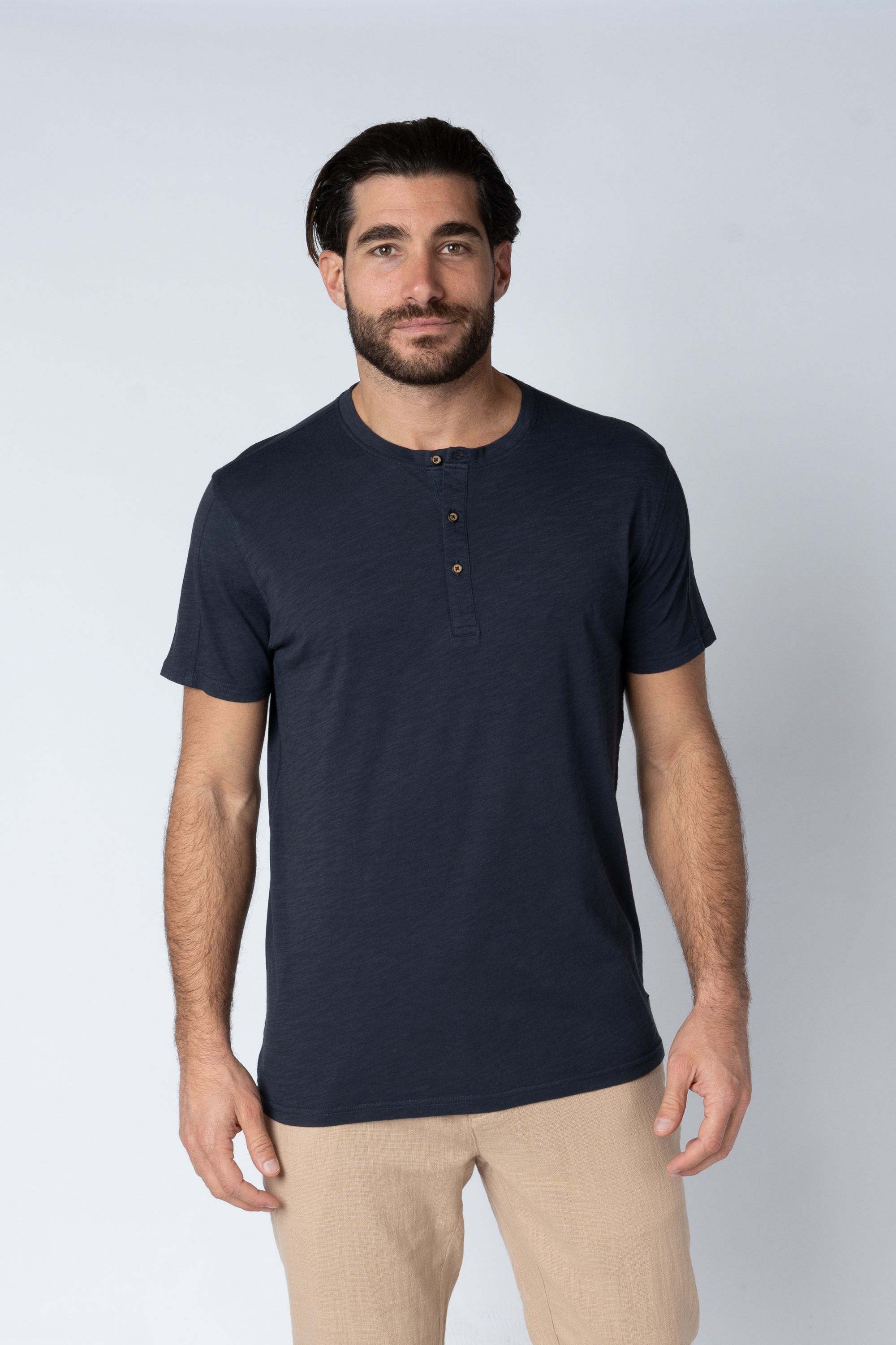 Ανδρικό T-shirt Placket MFG
