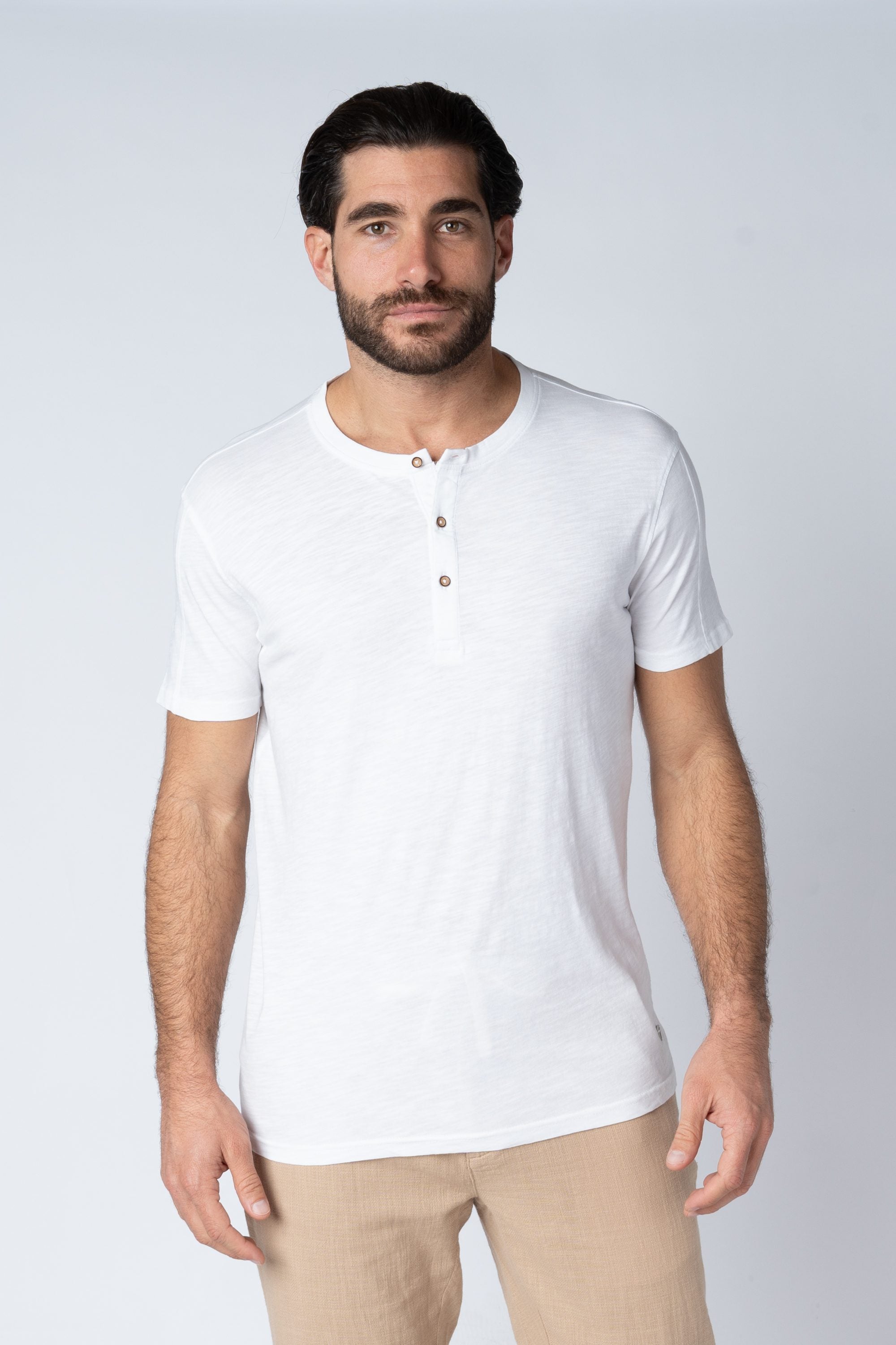 Ανδρικό T-shirt Placket MFG