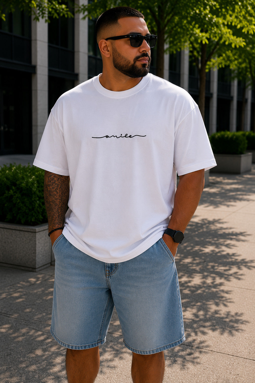 Ανδρικό T-shirt Minimal Bigsize MFG