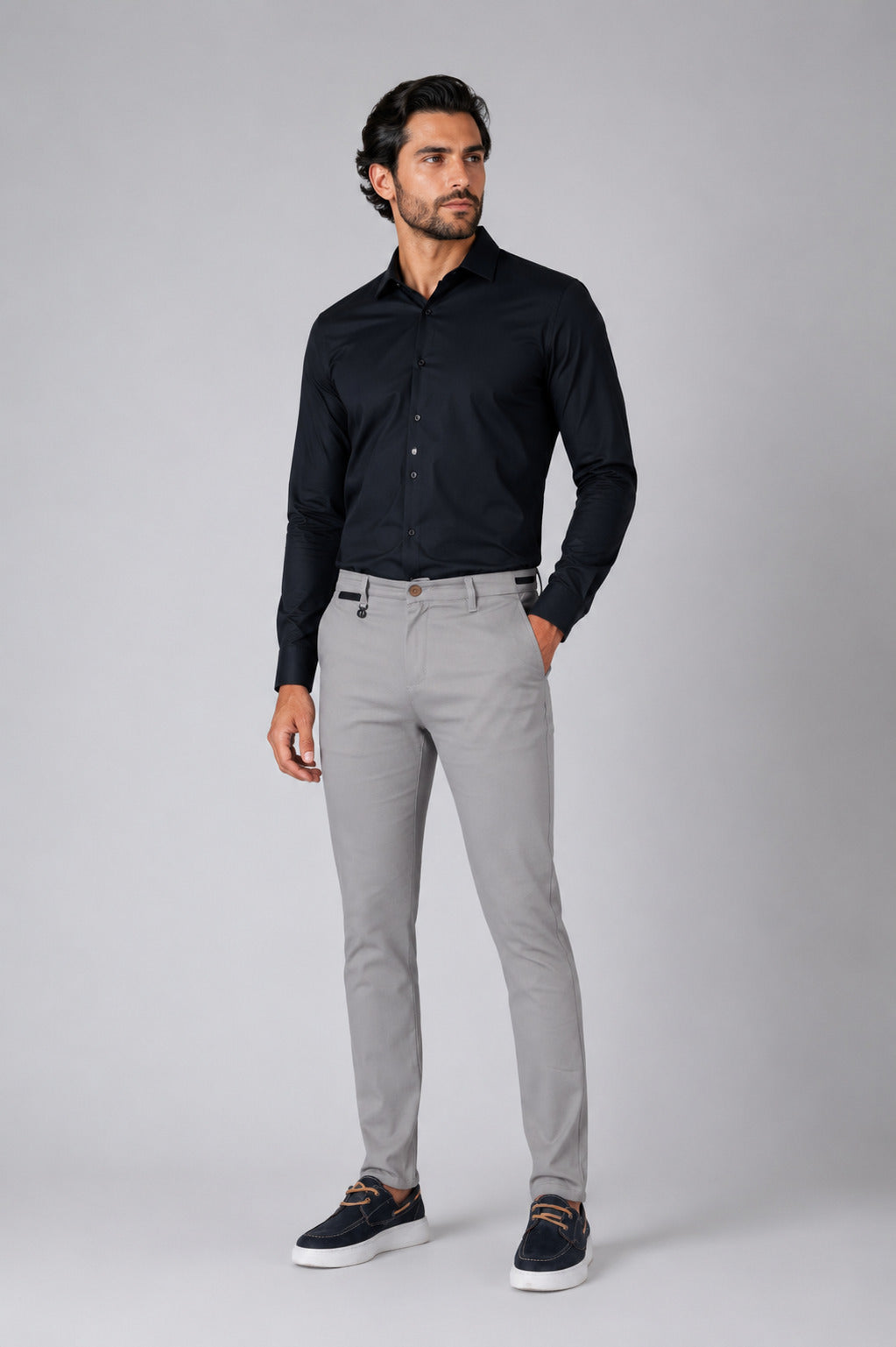 Ανδρικό Παντελόνι Chino πικέ MFG