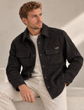 Ανδρικό Suede Effect Overshirt MFG