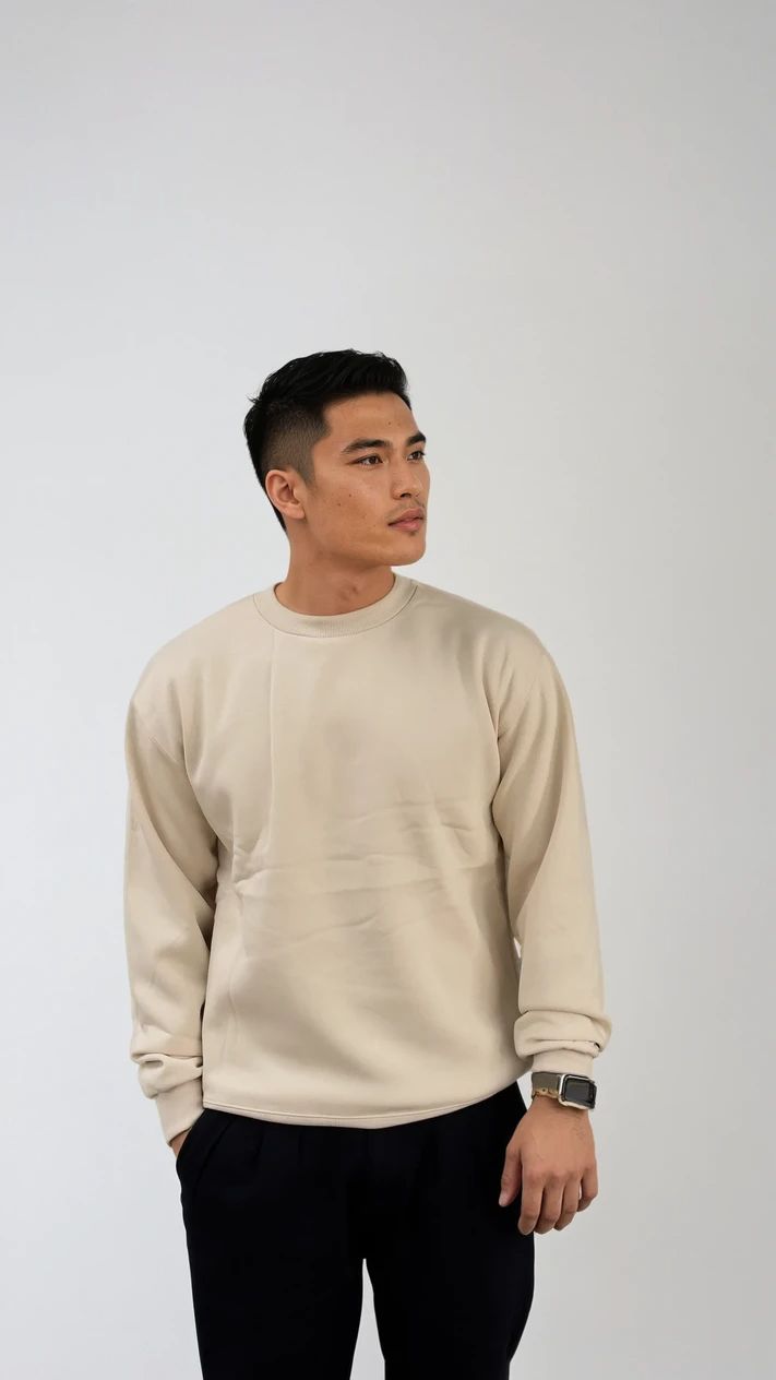 Ανδρικό Φούτερ Λαιμόκοψη Simple MFG