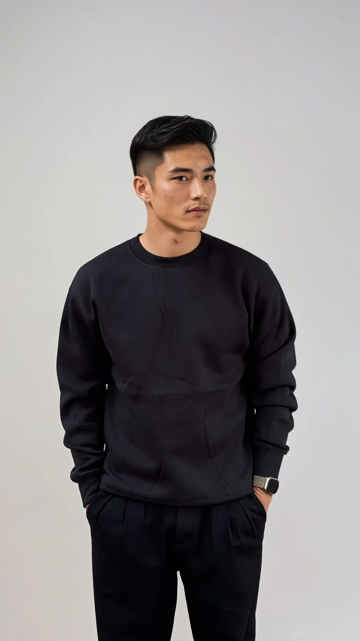 Ανδρικό Φούτερ Λαιμόκοψη Simple MFG