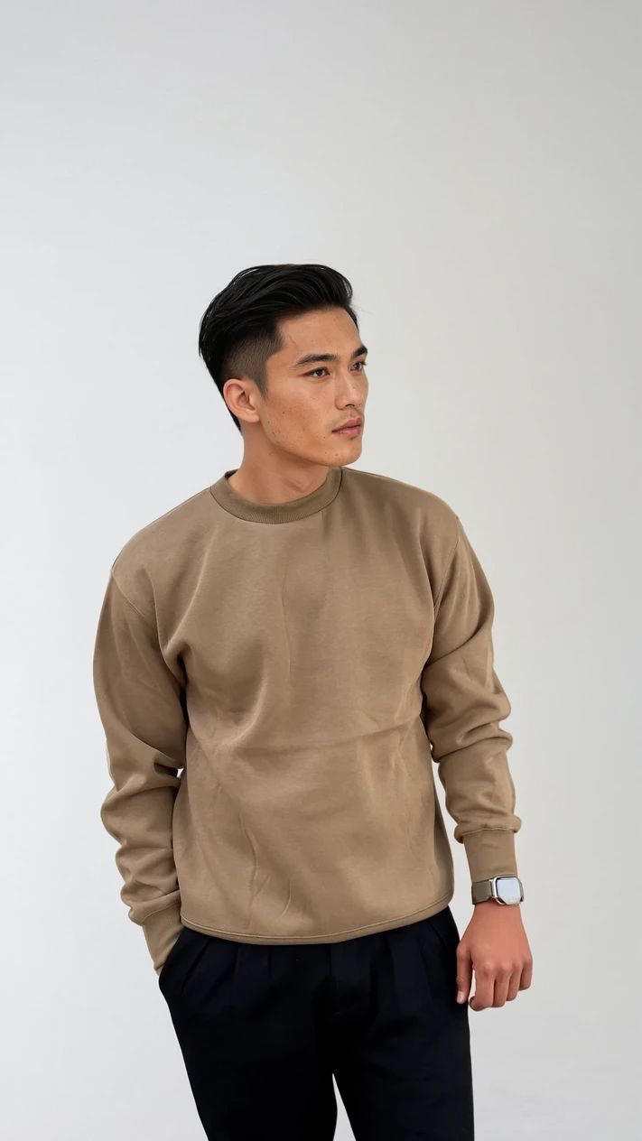 Ανδρικό Φούτερ Λαιμόκοψη Simple MFG