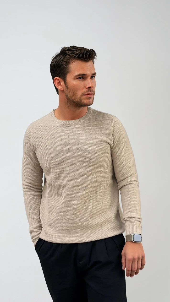 Ανδρική Πλεκτή Μπλούζα Premium MFG