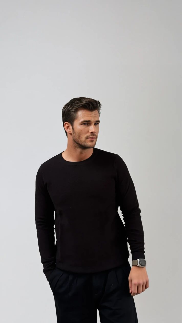 Ανδρική Πλεκτή Μπλούζα Premium MFG